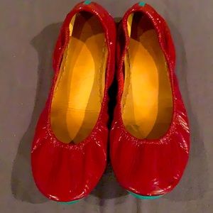 Ruby Red Tieks